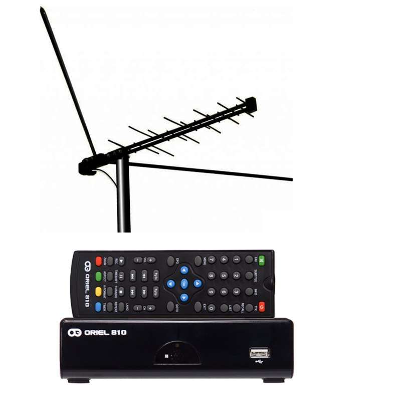 Подключение цифровой антенны эфирного вещания к телевизору